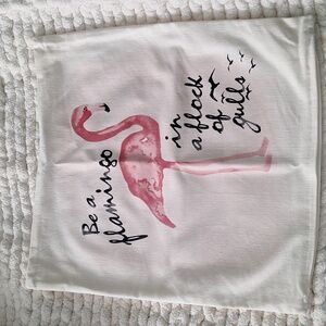 Decorative Flamingo pillow case